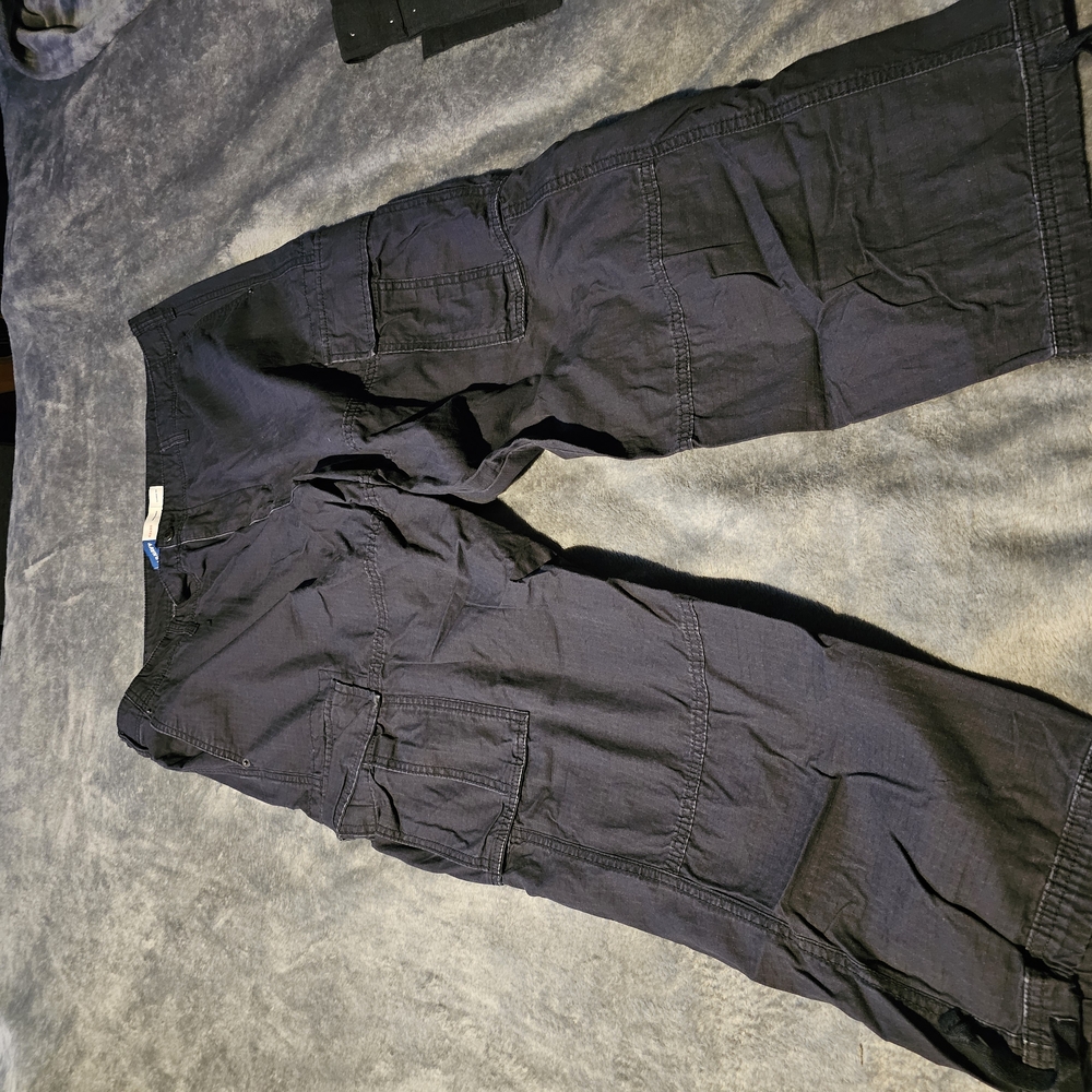 Men's Black Cargo Pants